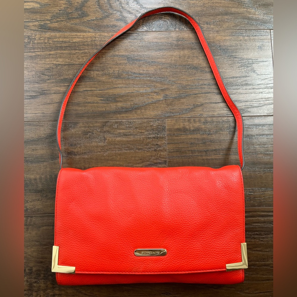 Michael Kors Pebbled Leather Shoulder Bag